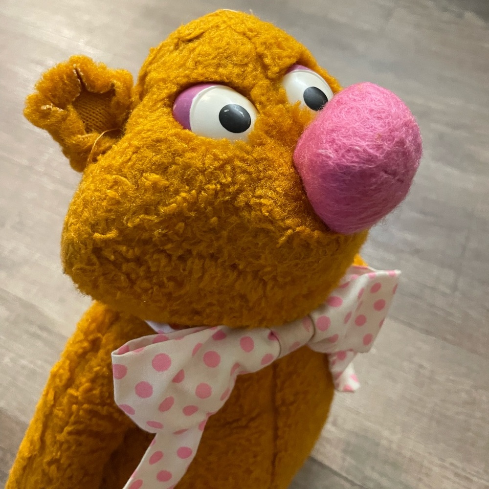 Vintage 1976 Fonzie Bear Muppet Doll Jim Henson